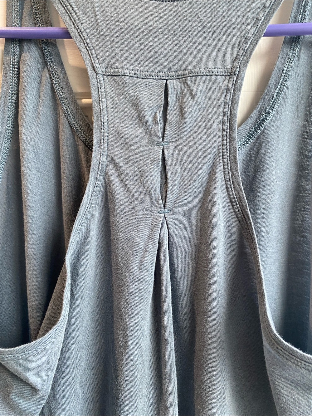 Aloha Racerback Tank Top - Blue - Picture 5 of 5